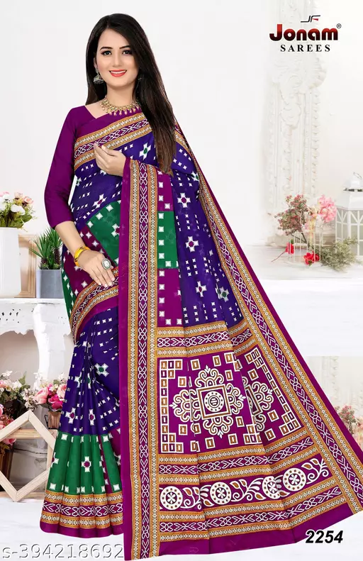 pure cotton sarees